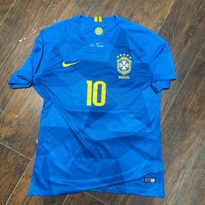 Neymar 10 Brazil Away Jersey